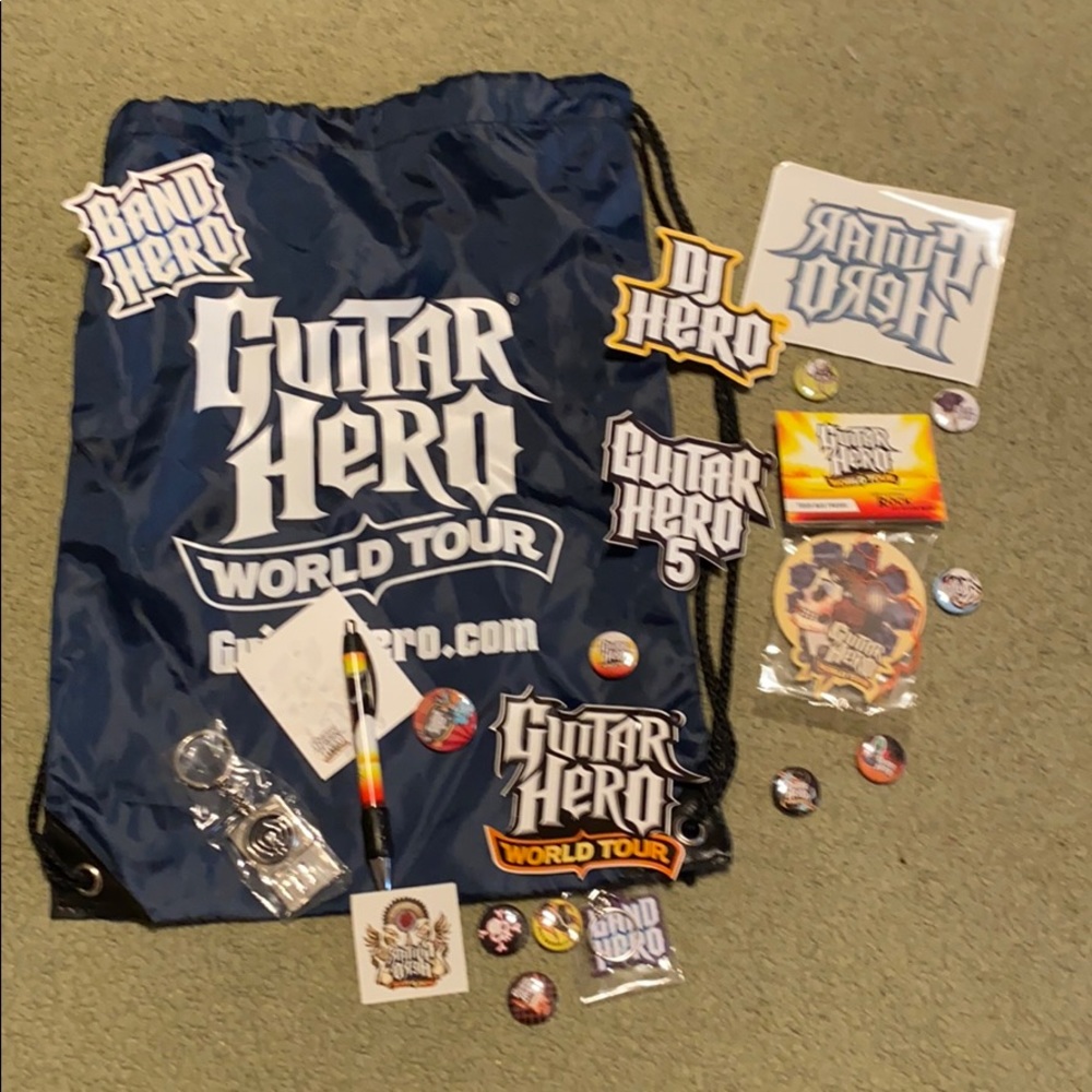 Guitar hero swag pack!!!